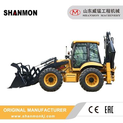 388H 4TX Super Backhoe Loader υψηλότερη λειτουργική απόδοση ISO9000